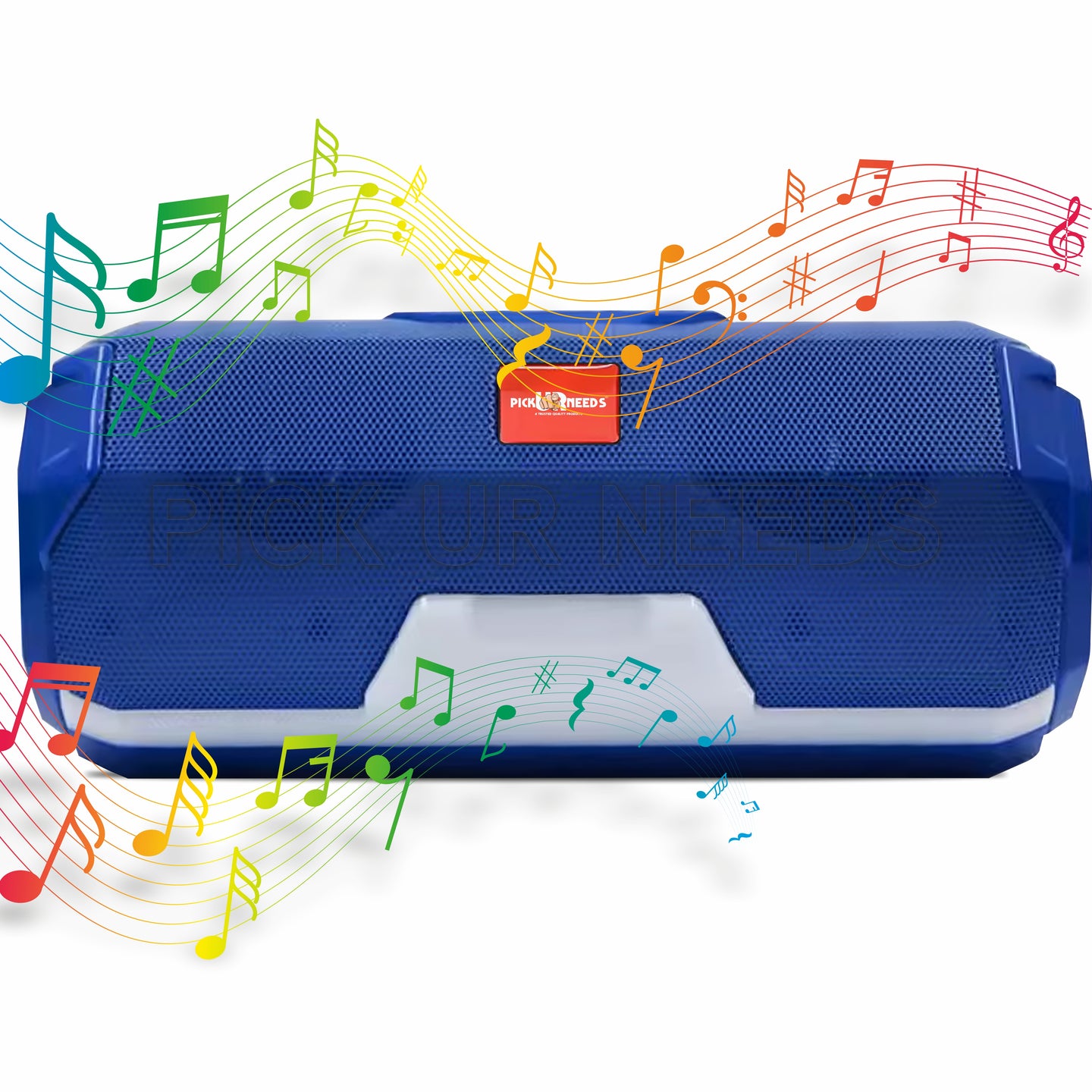 Pick Ur Needs  Rechargeable Mini Portable Wireless Bluetooth Super Bass Speaker With HD Audio 10 W Bluetooth Speaker (Green, Stereo Channel)